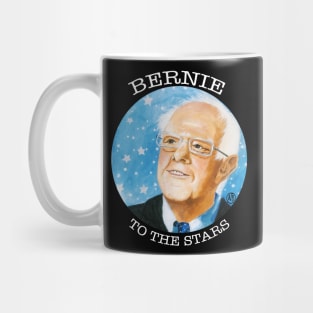 Bernie To The Stars -white design Mug